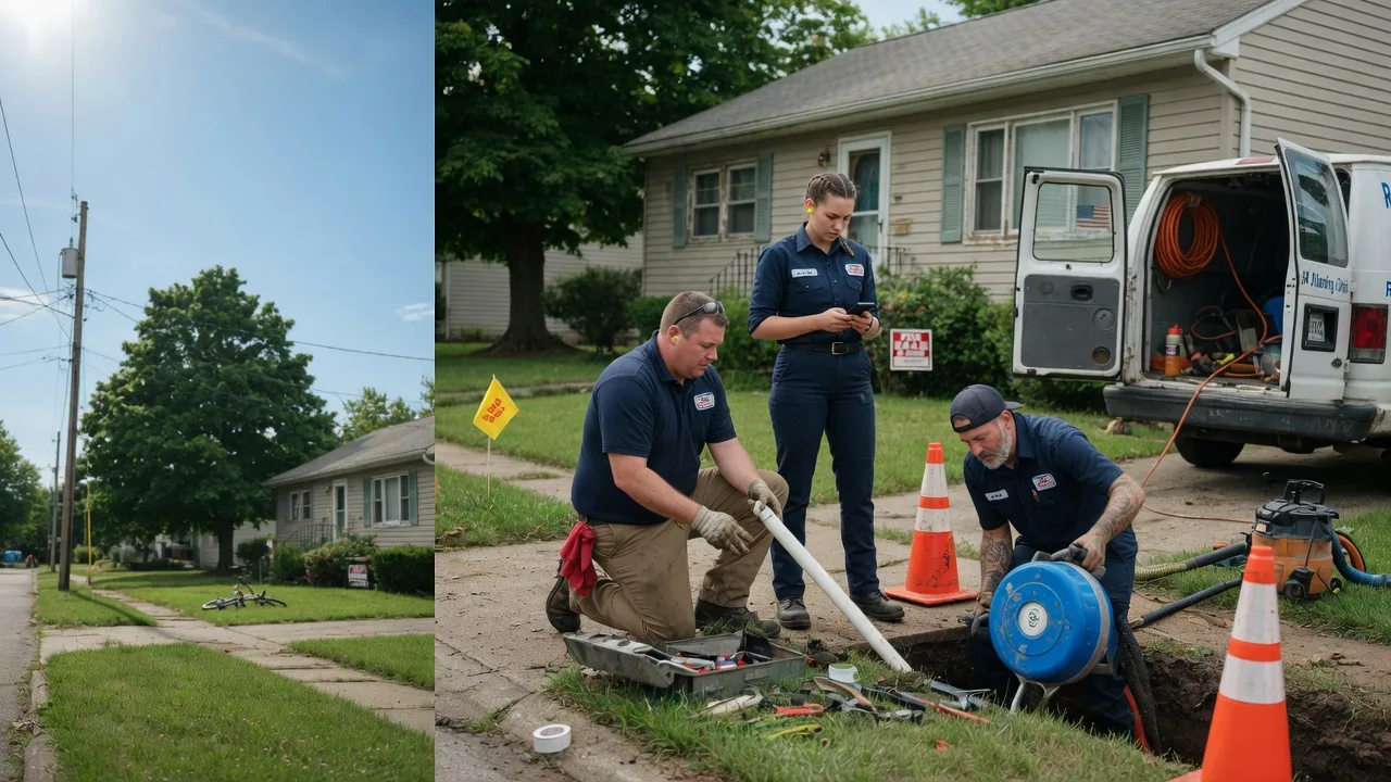 Sewer Line Repair in Graymont, IL near me